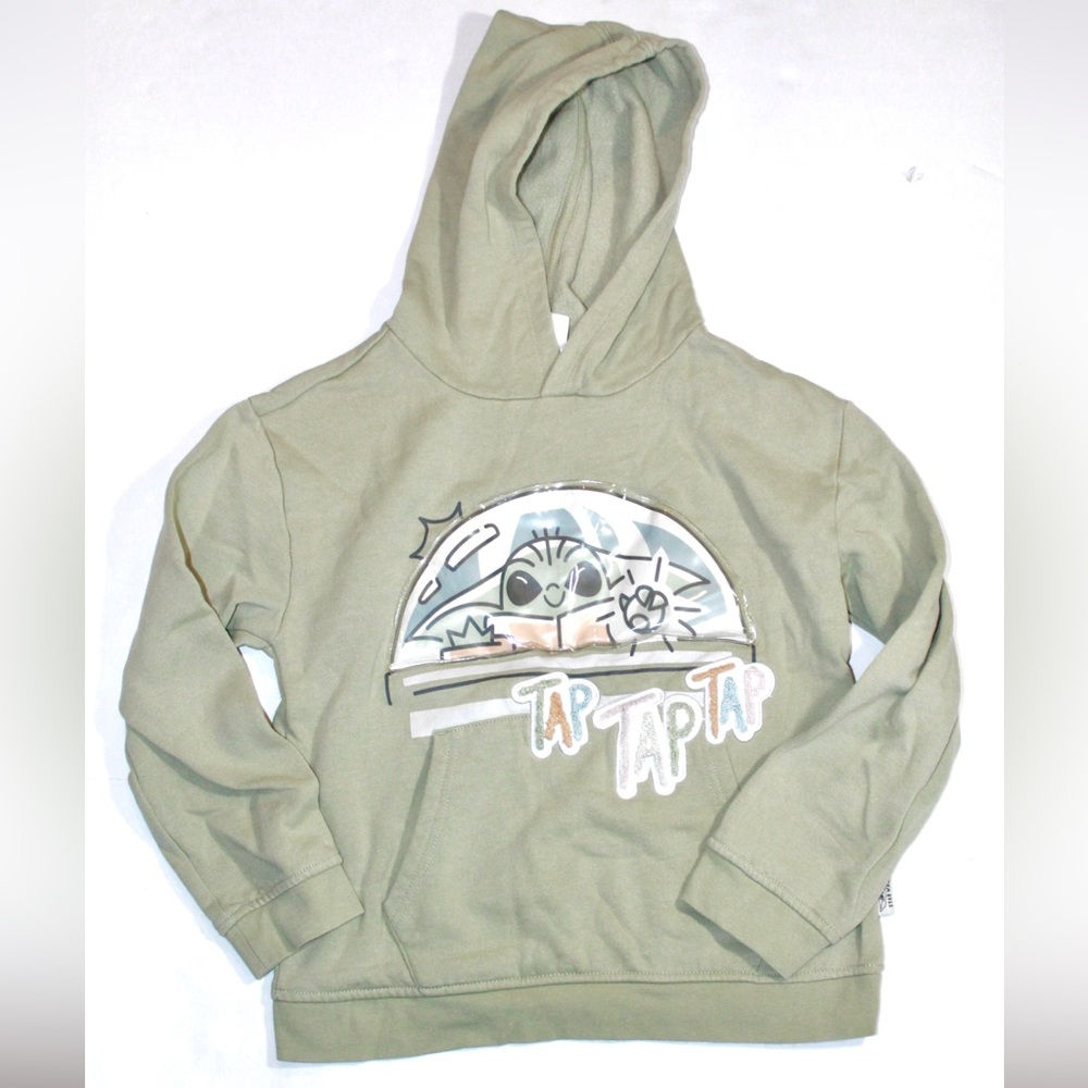 Star Wars Kids Olive Green 'Tap Tap' Hoodie
